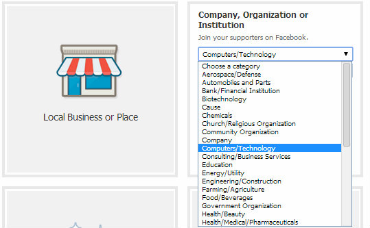 Company, Organization or Institution Category